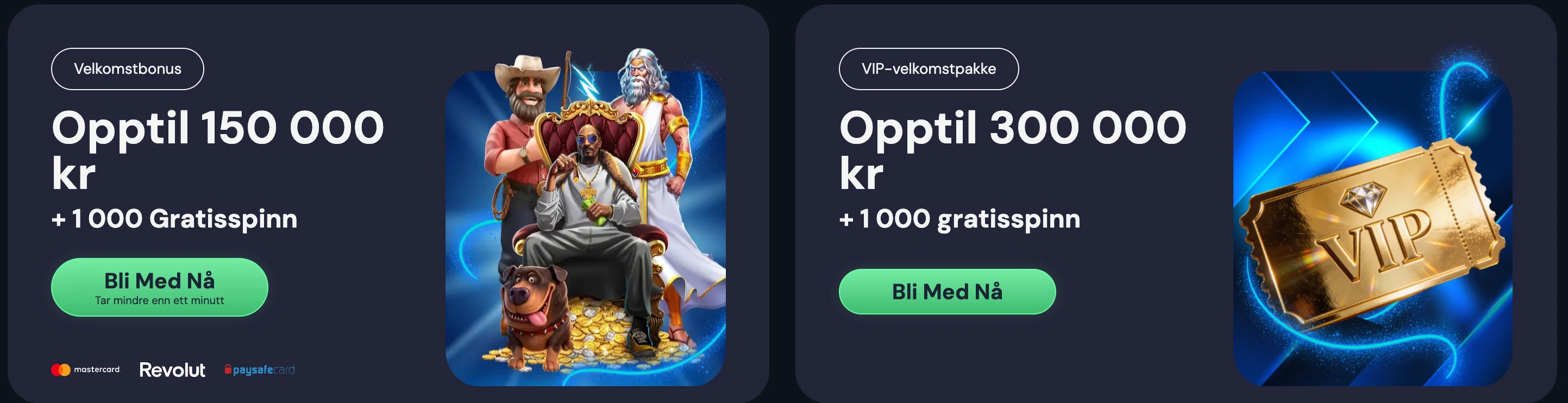 Luckywins Casino banner